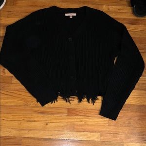 Frayed Sweater